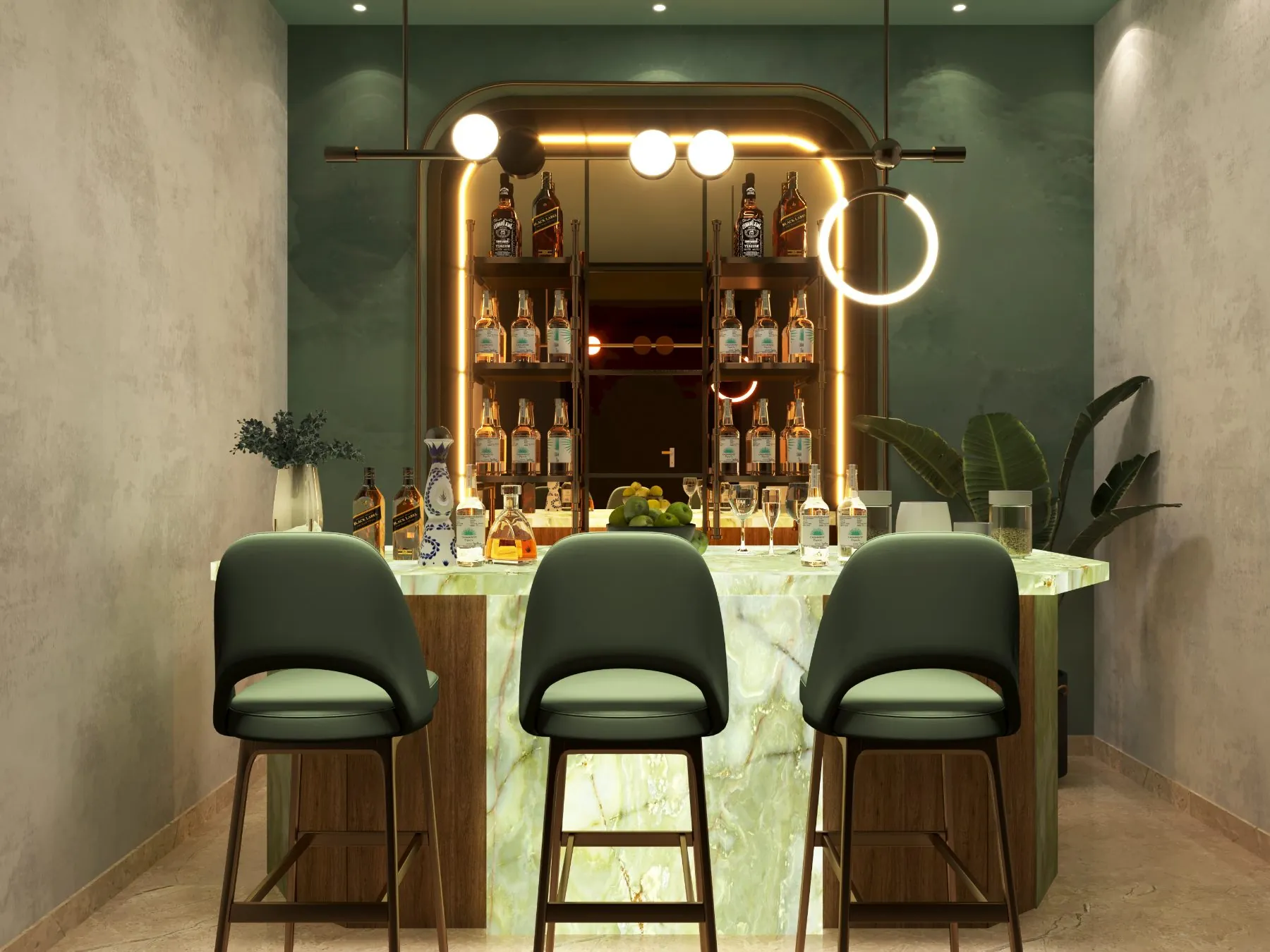 Emerald private bar, a Melhor interior signature