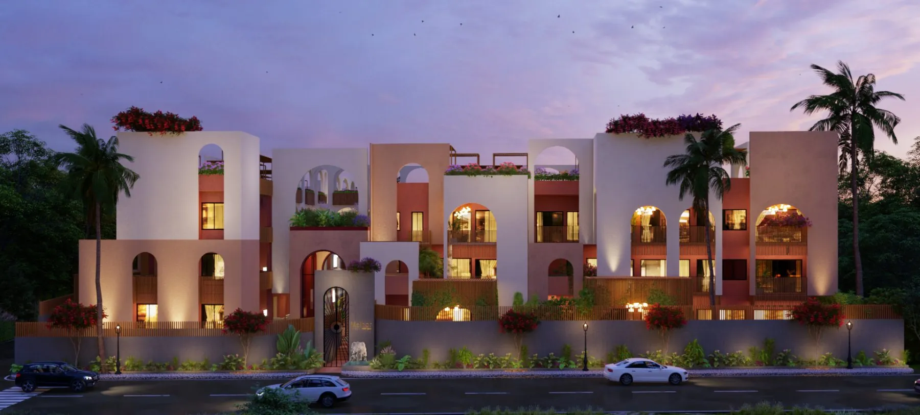 Melhor · Exterior at dusk
