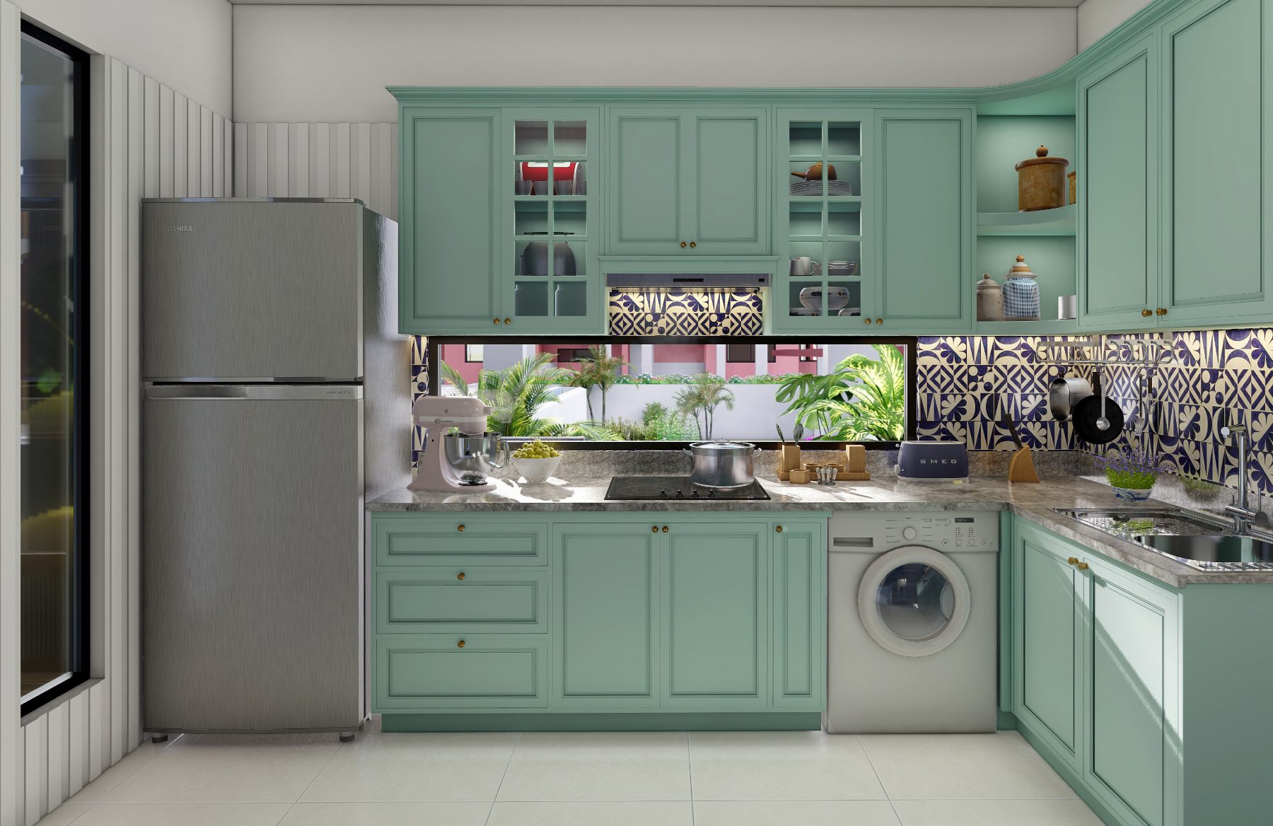 Melhor · Mint shaker kitchen