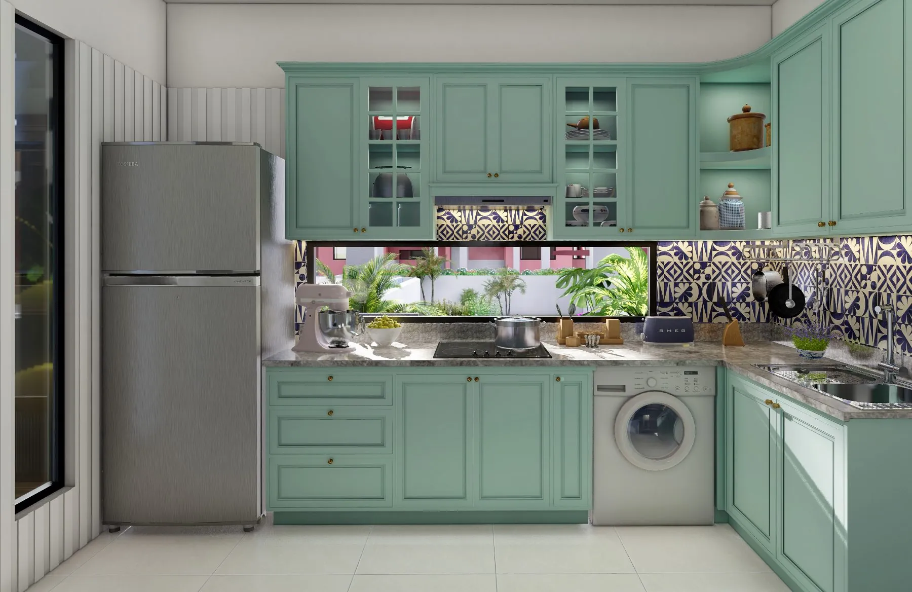 Melhor · Mint shaker kitchen