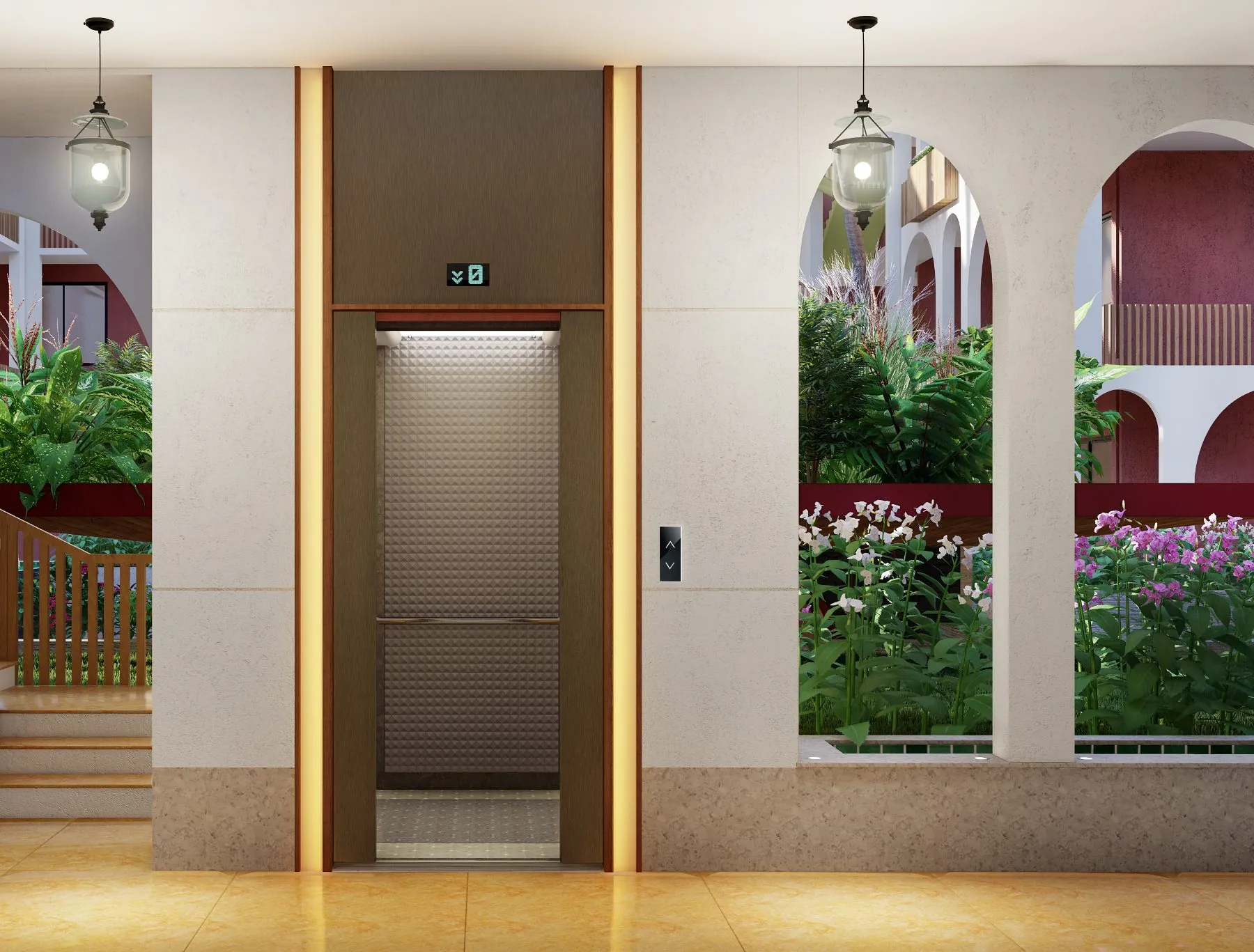 Melhor · Lift lobby