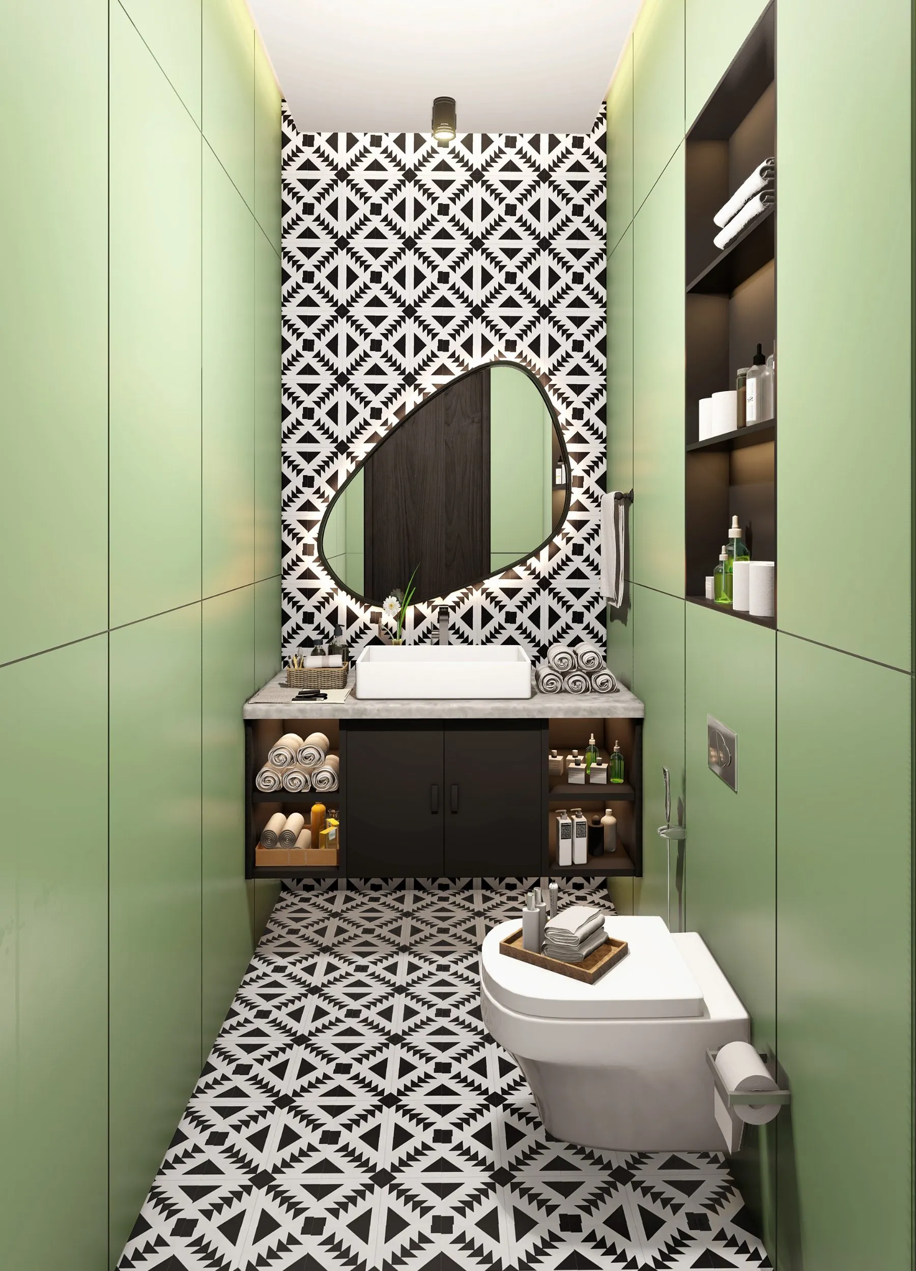 Melhor · Powder room